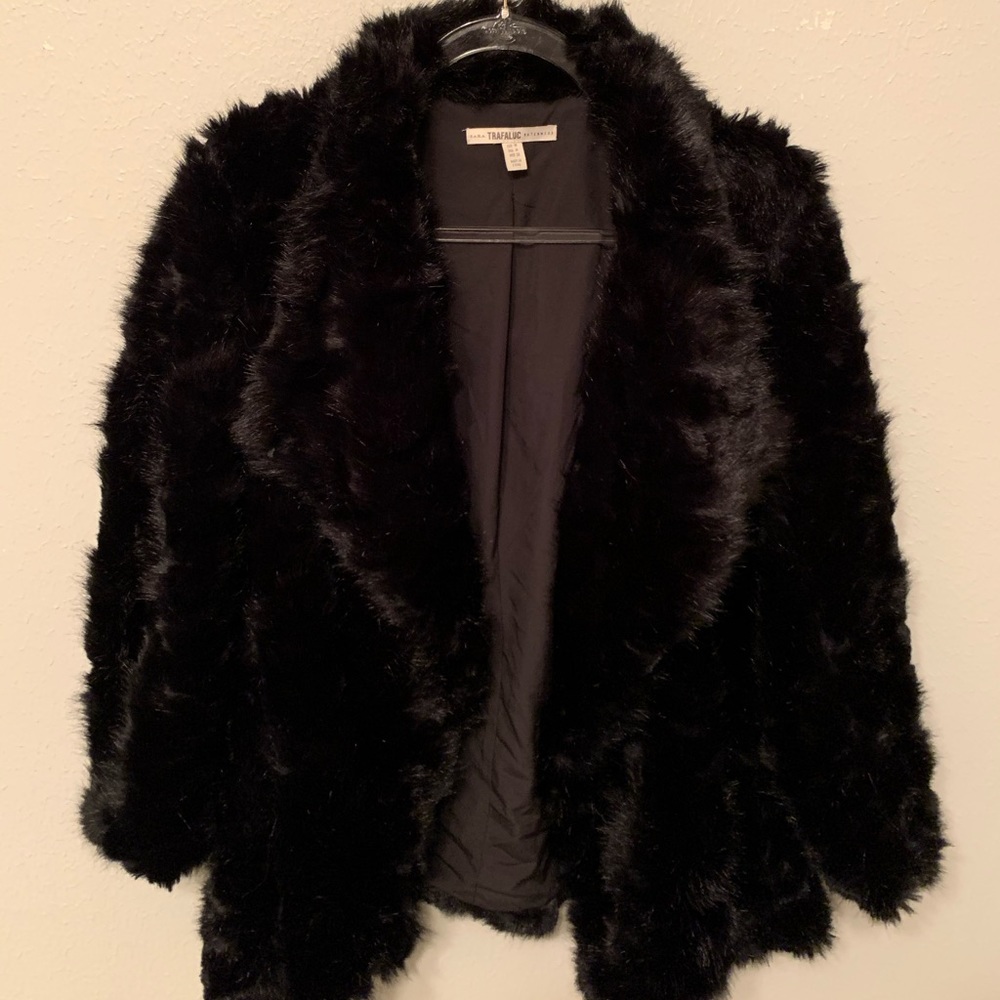 ZARA outerwear faux fur Coat